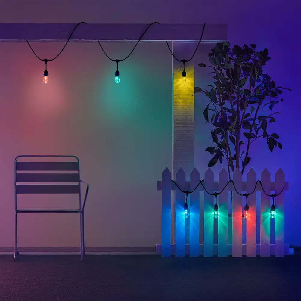 guirnalda exterior philips wiz 12 luces rgb 2700k 5000k tiendasdeco 5