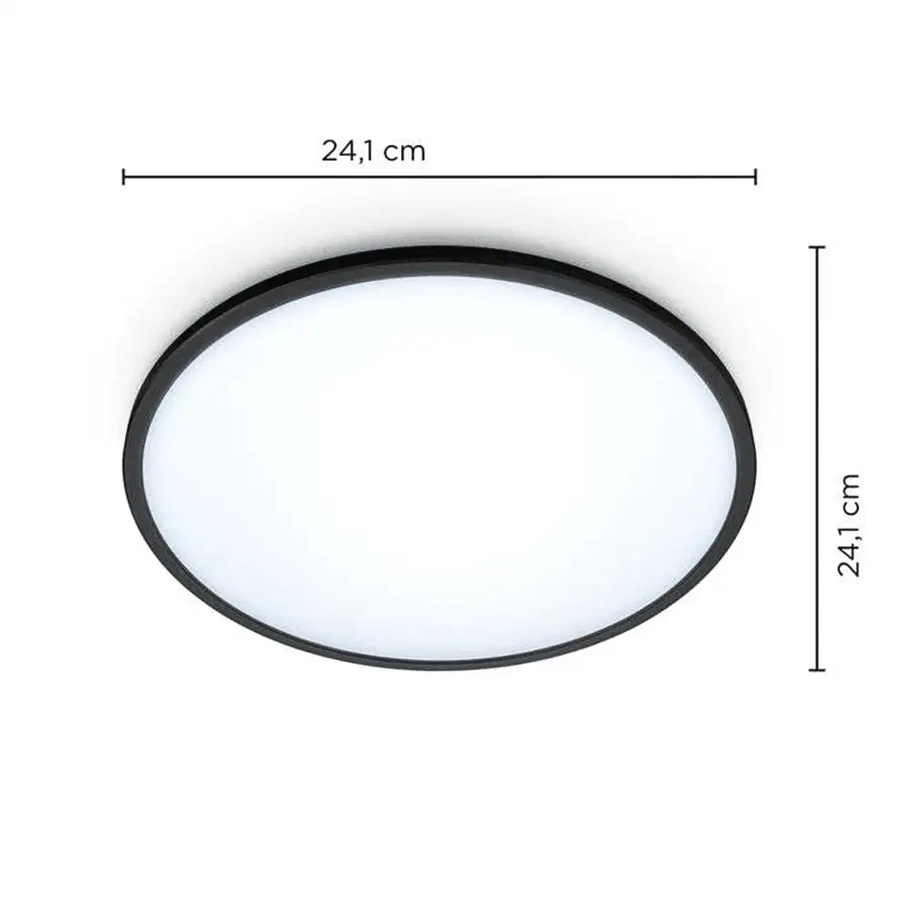 plafon de techo philips wiz superslim led 14w negro 2700k 6500k tiendasdeco 4