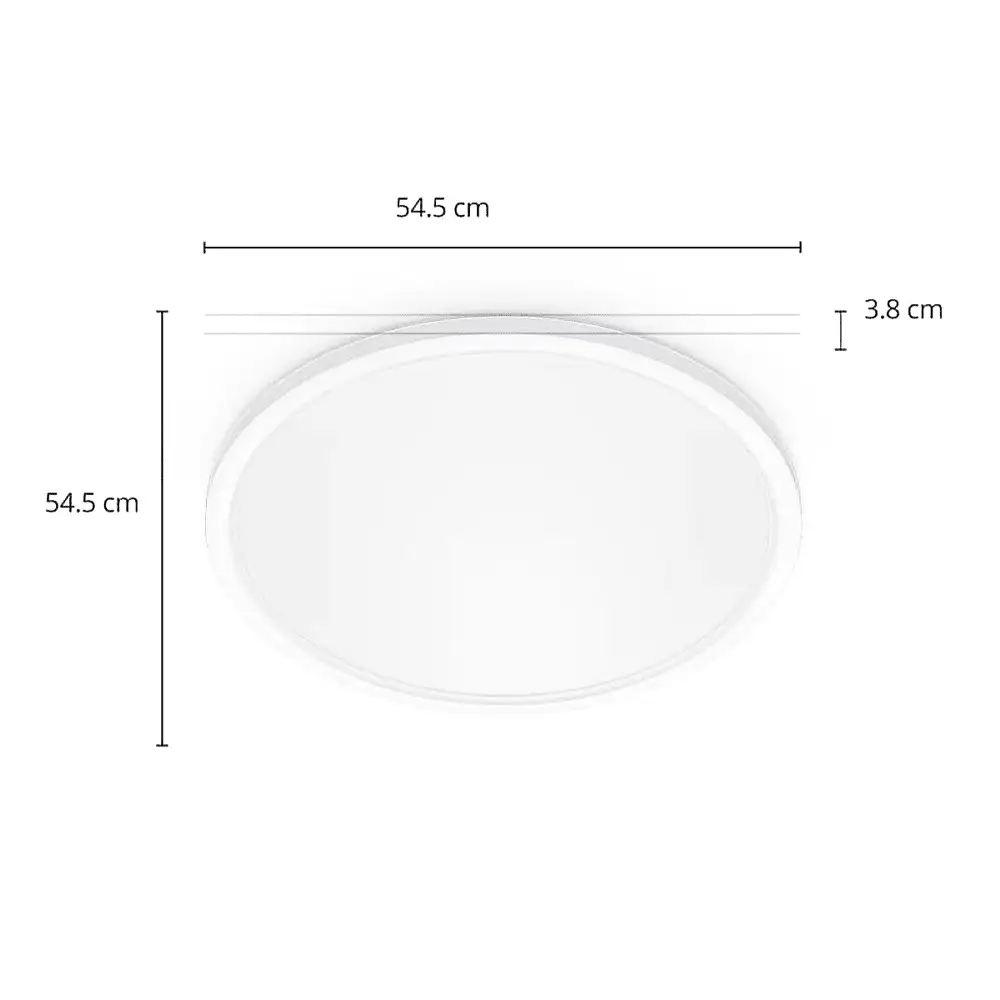 plafon de techo philips wiz superslim led 32w blanco rgb 2200k 6500k tiendasdeco 4