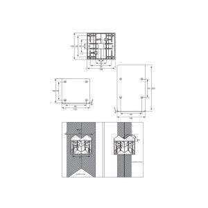 Adaptador para Apliques en Esquina ECKBEFESTIGUNG IP44 Aplique no Incluido - TRIO Lighting - Imagen 2