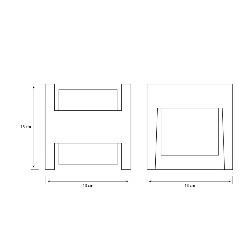 tiendas deco aplique arbour led 2 x 45w 2700k antracita ip44 philips 5