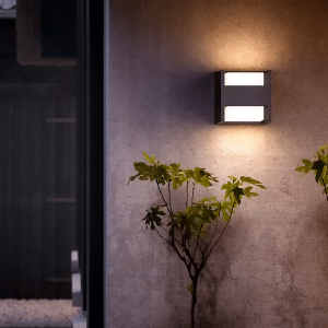 Aplique Arbour LED 2×4,5W 2700K Antracita IP44 – Philips - Imagen 4