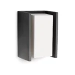Aplique de pared exterior Bridge antracita Philips IP44 sin bombilla vista frontal