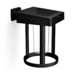 tiendas deco aplique camill r led 1 x 14w 3000k solar ultra eficiente con sensor negro t ip44 philips 1