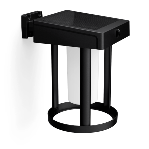 Aplique Camill R LED 1×1,4W 3000K Solar Ultra Eficiente con Sensor Negro M IP44 – Philips - Imagen 1