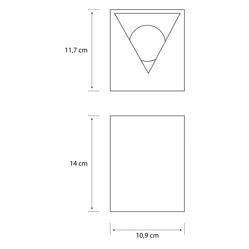 tiendas deco aplique cistus led 2 x 45w 2700k niquel ip44 philips 4