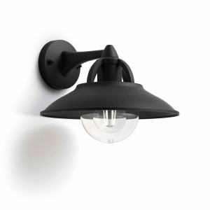Aplique Cormorant Negro Sin Bombilla IP44 – Philips - Imagen 2