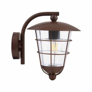 Aplique de Exterior Pulfero 1 en Color Marrón IP44 – Eglo - Imagen 3
