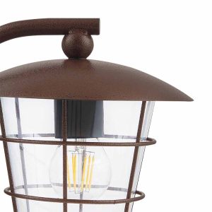 Aplique de Exterior Pulfero 1 en Color Marrón IP44 – Eglo - Imagen 4