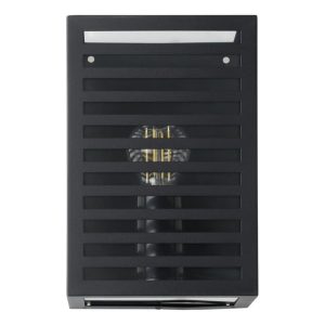 Aplique de Pared Alamonte 3 de Metal Negro a Rayas E27 IP44 – Eglo - Imagen 4