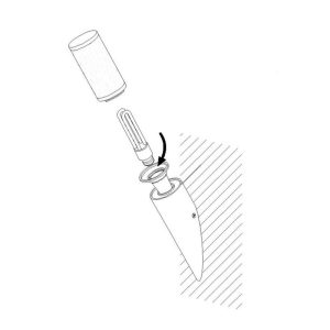 Aplique de Pared Exterior Helsinki de Acero Inoxidable E27 Apto para Esquina – Eglo - Imagen 4