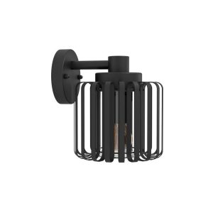 Aplique de Pared Exterior Selinus con Rejillas para Bombilla E27 IP65 – Eglo - Imagen 1