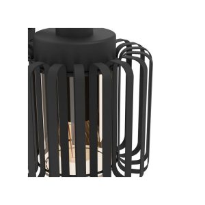 Aplique de Pared Exterior Selinus con Rejillas para Bombilla E27 IP65 – Eglo - Imagen 2