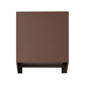 Aplique de Pared LED CALPINO 3 Café Óxido en Forma de Cubo 3000K IP54 – Eglo - Imagen 3