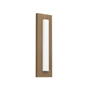 Aplique de Pared LED Exterior BITETTO con Base de Madera 7W 3000K IP44 – Eglo - Imagen 1