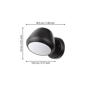 Aplique de Pared LED Exterior NIVAROLO con Bombilla GU10 Incluida IP44 – Eglo - Imagen 5