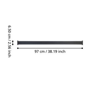 Aplique de Pared LED Neviano Alargado 97 cm 11W 3000K IP65 – Eglo - Imagen 4