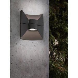 Aplique de Pared LED Redondo Decorativo con 2 GU10 Incluidas IP44 – Eglo - Imagen 4