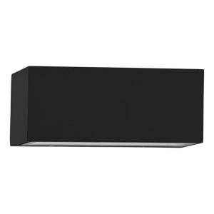 Aplique de Pared LED SPONGANO Horizontal Negro 2x5W IP65 – Eglo - Imagen 2