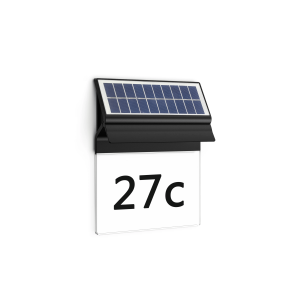 Aplique Enkara LED 1×0,2W 2700K Solar Negro IP44 – Philips - Imagen 2