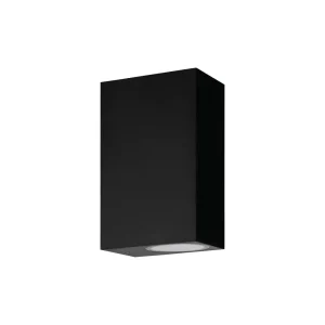 Aplique Exterior de Pared SCOGLIERA-E Negro GU10 IP44 14 cm sin Bombilla – Eglo - Imagen 1