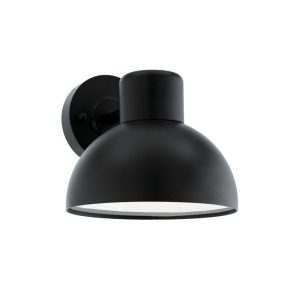 Aplique Exterior ENTRIMO Negro con Casquillo E27 IP44 – Eglo - Imagen 1