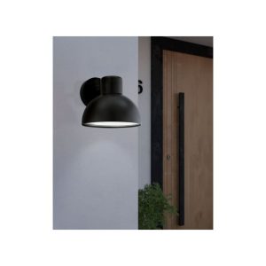 Aplique Exterior ENTRIMO Negro con Casquillo E27 IP44 – Eglo - Imagen 2