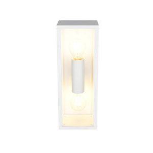Aplique exterior GARONNE 2 Luces E27 10W IP44 Blanco - TRIO Lighting - Imagen 3