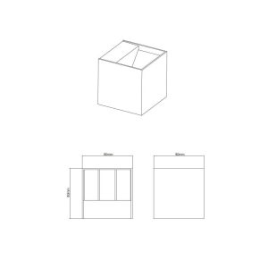 Aplique Exterior LED ADAJA Luz arriba y abajo 2x3W 3000K IP54 - TRIO Lighting - Imagen 3