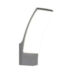 Aplique exterior LED Beja 12.5W 1650lm 4000K IP44 antracita Trio Lighting vista perspectiva