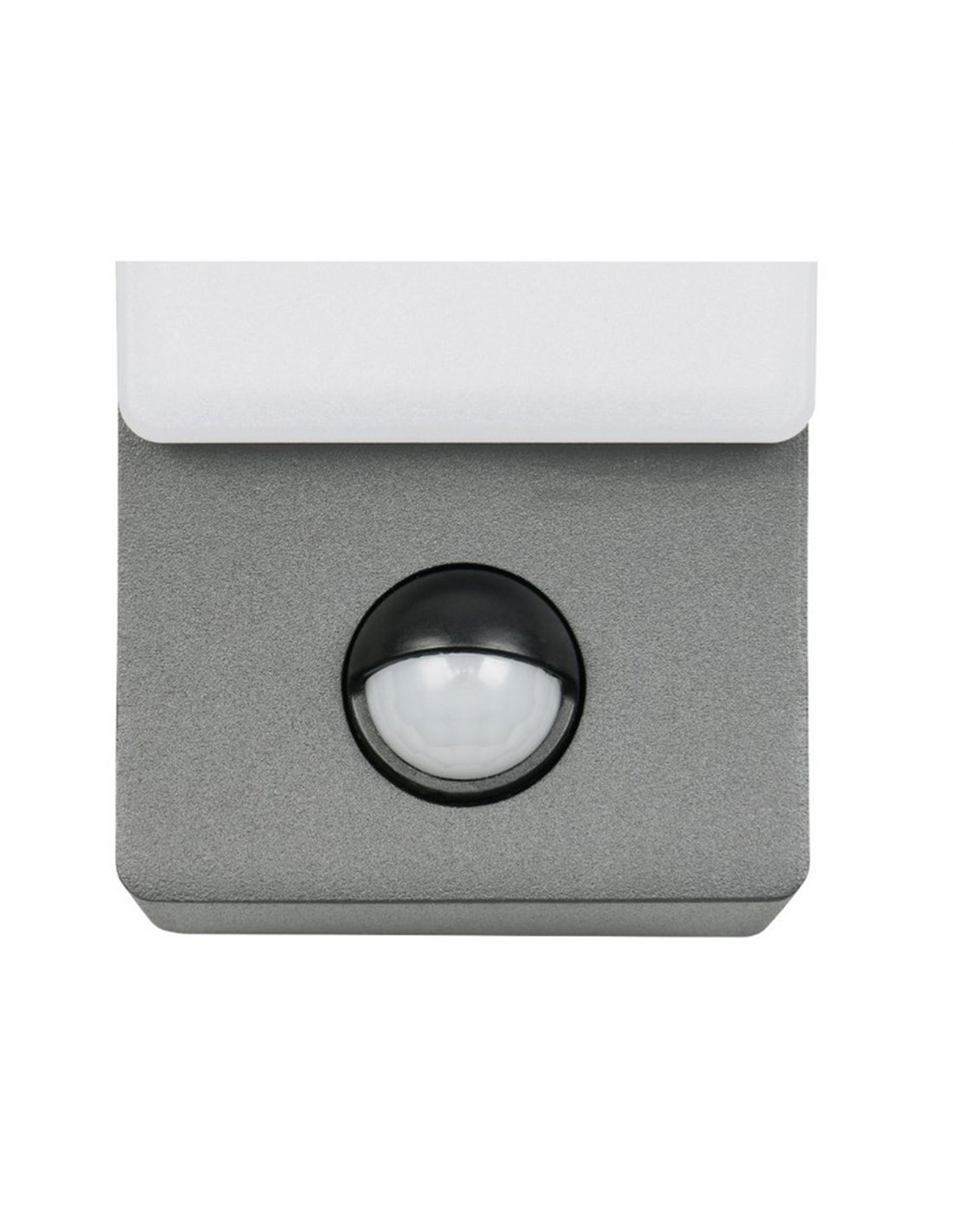 Aplique exterior LED Beja con sensor 12.5W 1650lm 4000K IP44 antracita Trio Lighting detalle sensor