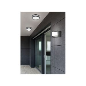 Aplique exterior LED KENDAL 12W 1400lm 3000K IP54 Negro - TRIO Lighting - Imagen 5