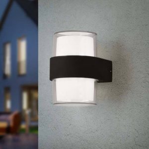 Aplique exterior LED MOLINA Cilíndrico Moderno IP54 - TRIO Lighting - Imagen 2