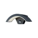 Aplique exterior LED Ohio 7.5W 800lm 3000K IP54 antracita Trio Lighting vista producto fondo blanco