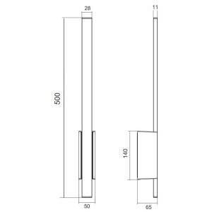 Aplique Exterior LED TAWA Diseño Moderno IP54 - TRIO Lighting - Imagen 5