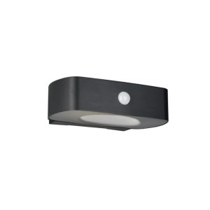 Aplique exterior Solar LED BILBAO 6W 700lm 4000K IP44 Negro - TRIO Lighting - Imagen 1
