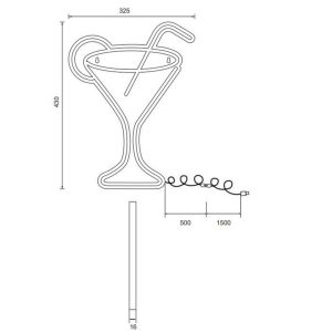 Aplique LED CHEERS Neón 2W USB IP20 Morado - TRIO Lighting - Imagen 4