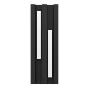 Aplique LED de Pared Exterior FANDINA Negro 2x4,2W 3000K IP55 – Eglo - Imagen 4