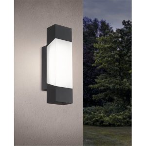 Aplique LED de Pared Exterior GORZANO Antracita 3000K IP44 – Eglo - Imagen 5