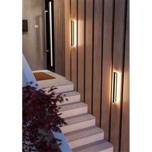 Aplique LED de Pared Exterior Neviano Alargado 58 cm 3000K IP65 – Eglo - Imagen 4