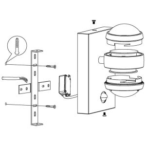 Aplique LED de Pared Exterior Sesimba Antracita con Sensor 3000K – Eglo - Imagen 3