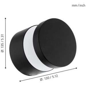 Aplique LED de Pared y Techo Exterior MELZO IP44 – Eglo - Imagen 3