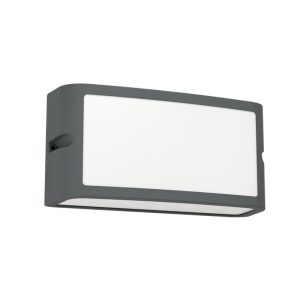 Aplique LED Exterior CAMARDA Antracita con Luz Frontal Arriba y Abajo 4000K IP54 – Eglo - Imagen 1