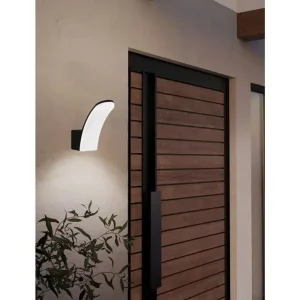 Aplique LED Exterior LACONELLA-E Negro 1200 lm 3000K IP44 Montaje en Esquina – Eglo - Imagen 2