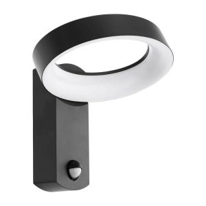 Aplique LED Exterior PERNATE Antracita con Sensor de Movimiento 3000K IP44 – Eglo - Imagen 1
