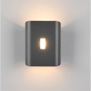 Aplique LED SANTERNO 7.5W 850lm 3 Tonos 2300-3000-4000K IP44 Antracita - TRIO Lighting - Imagen 3