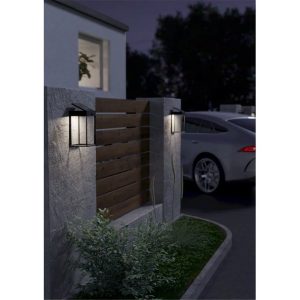 Aplique LED Solar Exterior SUZZARA Rectangular con Sensor de Movimiento 4000K IP44 – Eglo - Imagen 2