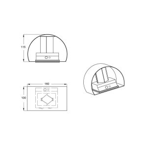 Aplique LED TALENT sin Cables 5W Blanco con Sensor IP44 - TRIO Lighting - Imagen 5
