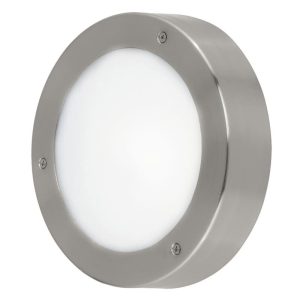 Aplique o Plafón LED Exterior Redondo VENTO 2 Ø18,5 cm 5,4W 450 lm 3000K IP44 – Eglo - Imagen 1