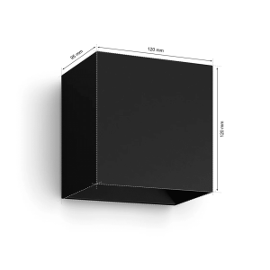 Aplique Resonate Downward Philips Hue Negro White & Colors - Imagen 4